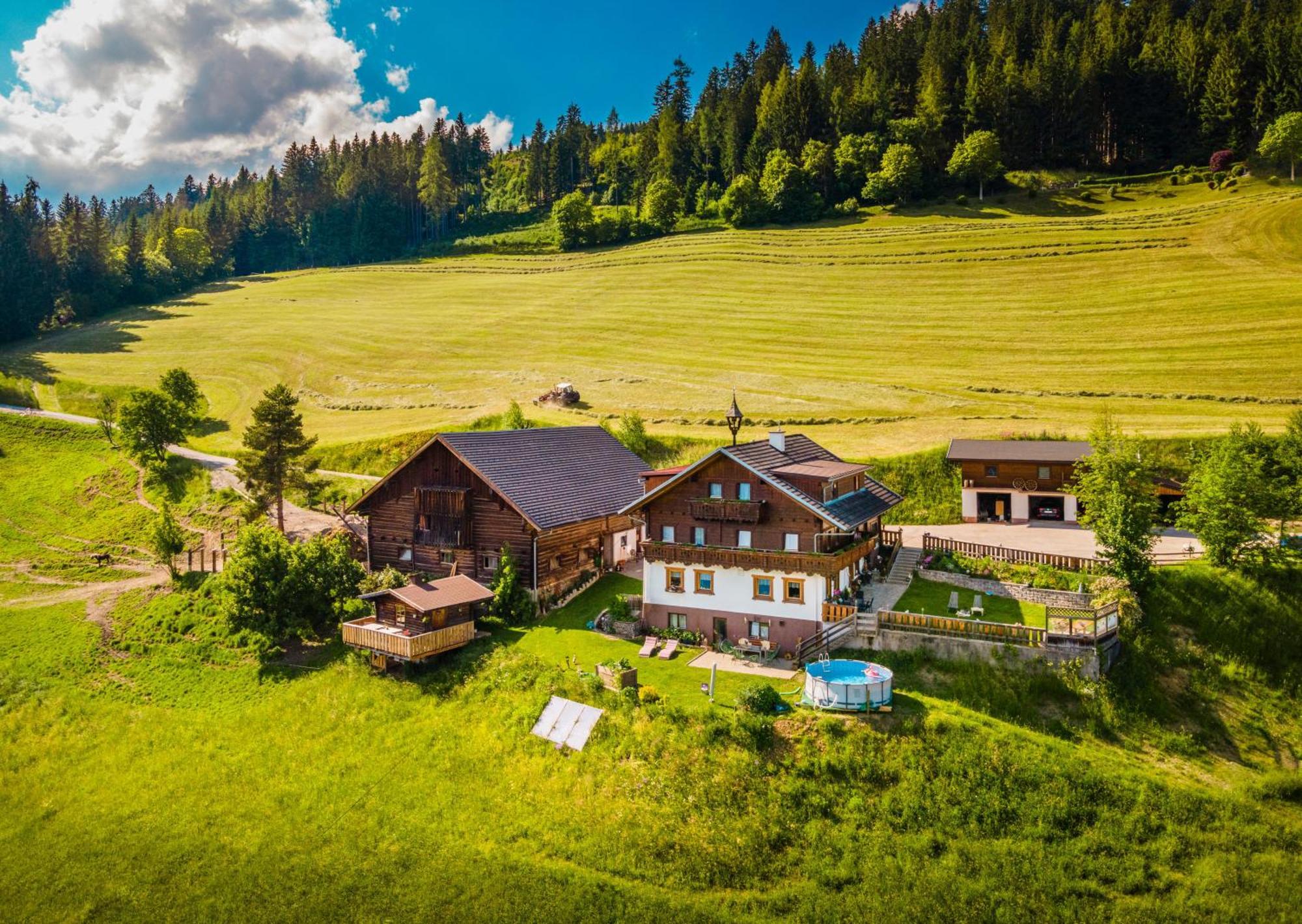 Gschwandtgut Urlaub Am Bauernhof Vila Schwemmberg Exterior foto